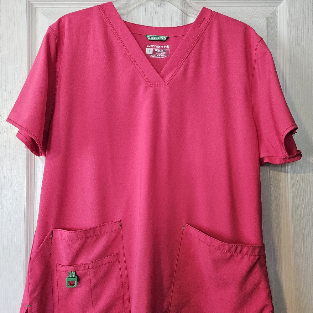 Carhartt Womens Scrub Top.
